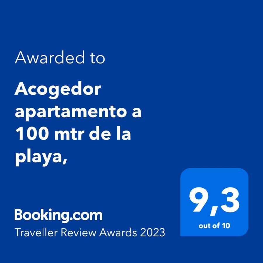 Acogedor Apartamento A 100 Mtr De La Playa, 1 Dormitorio Y Salon Con Sofa Cama Oropesa del Mar Exteriör bild